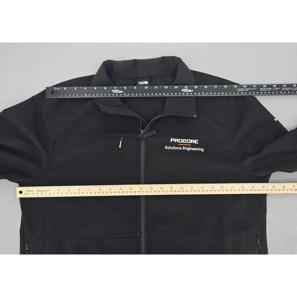 The North Face Castle Rock Jacket Mens XL Full Zip Soft Shell Water Repellent